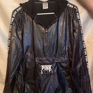 PINK Holographic Windbreaker